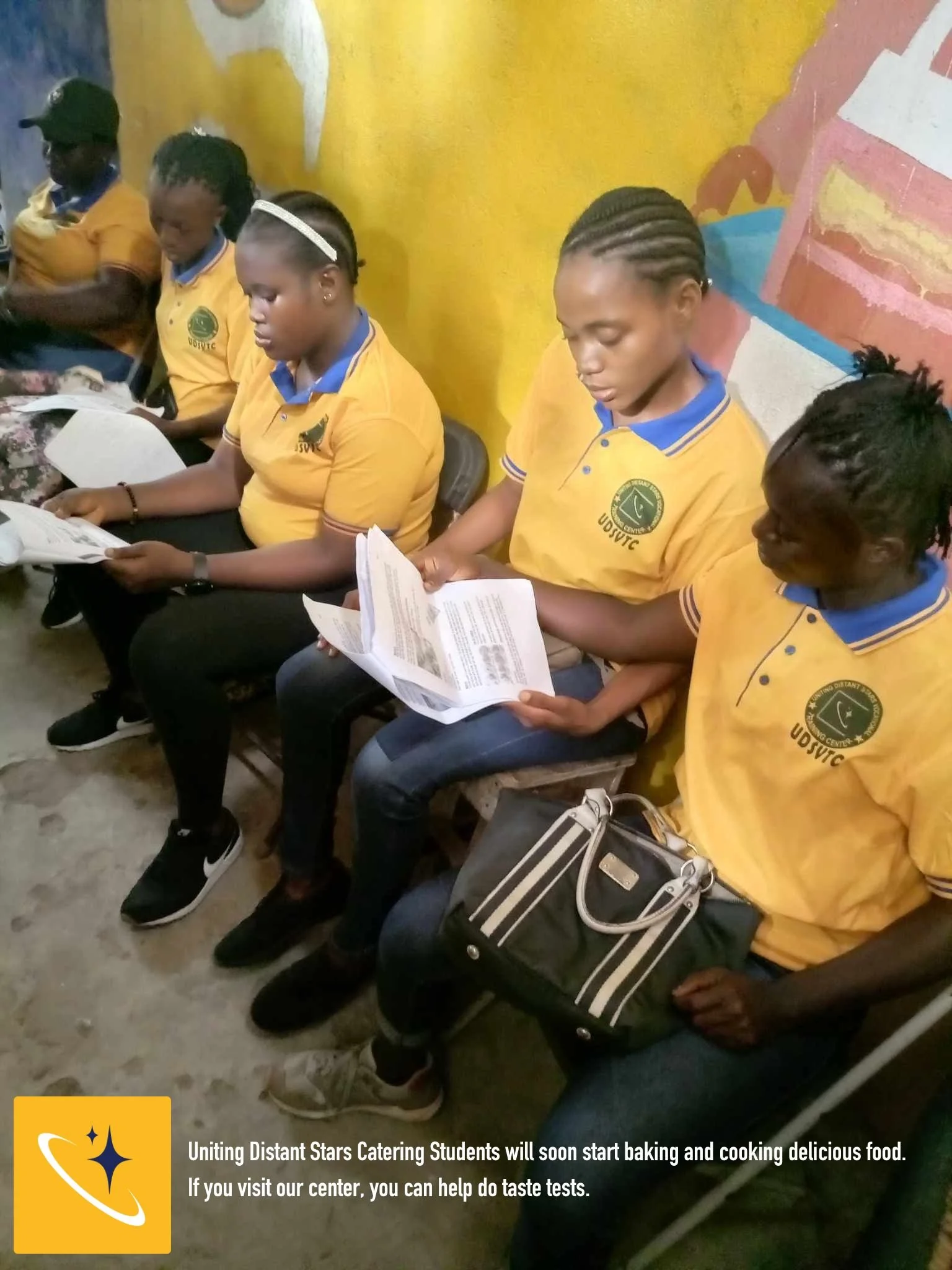 UDS Catering Students Getting Ready to Bake and Cook