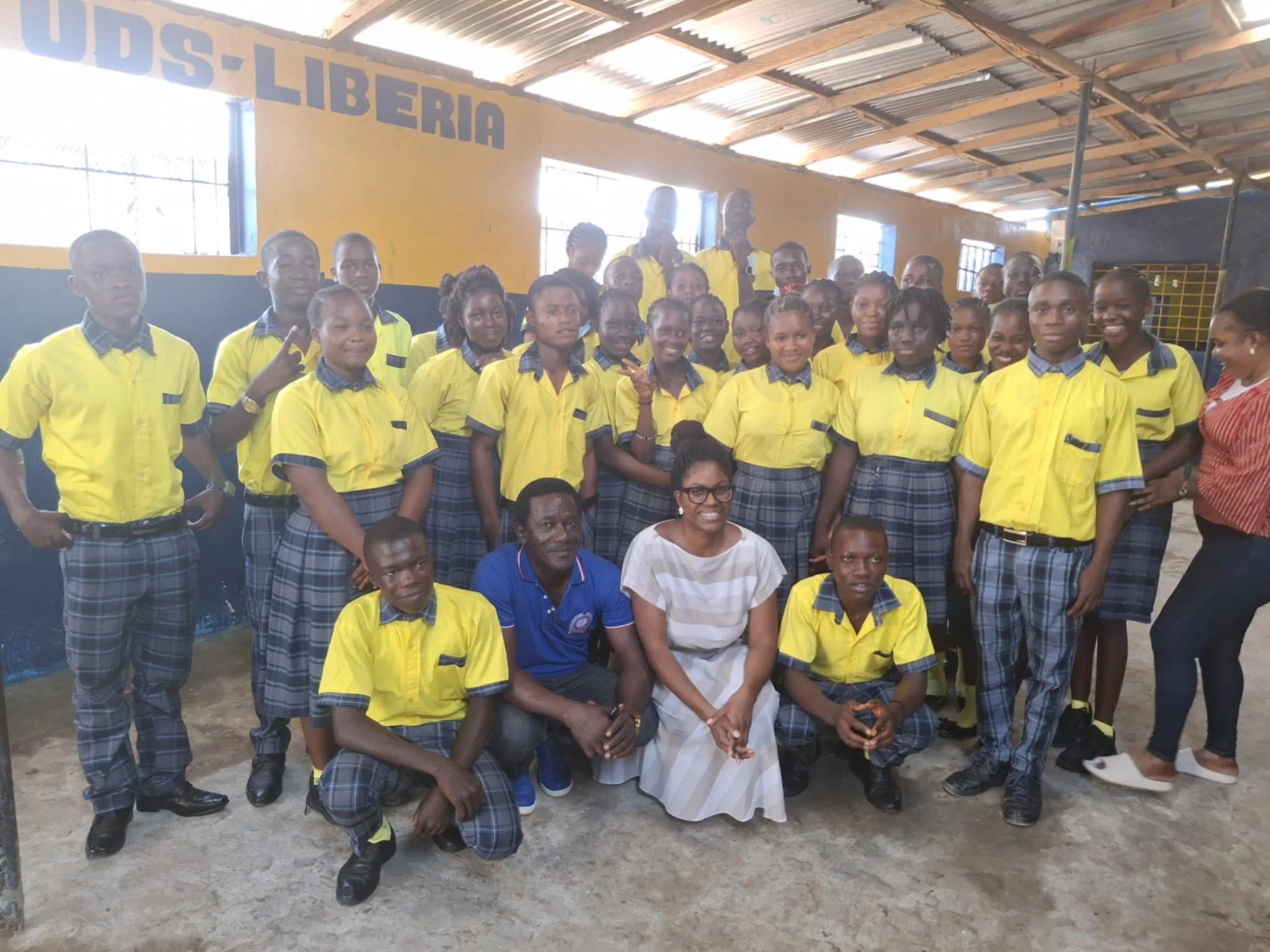 An Exciting visit from a long-time supporter