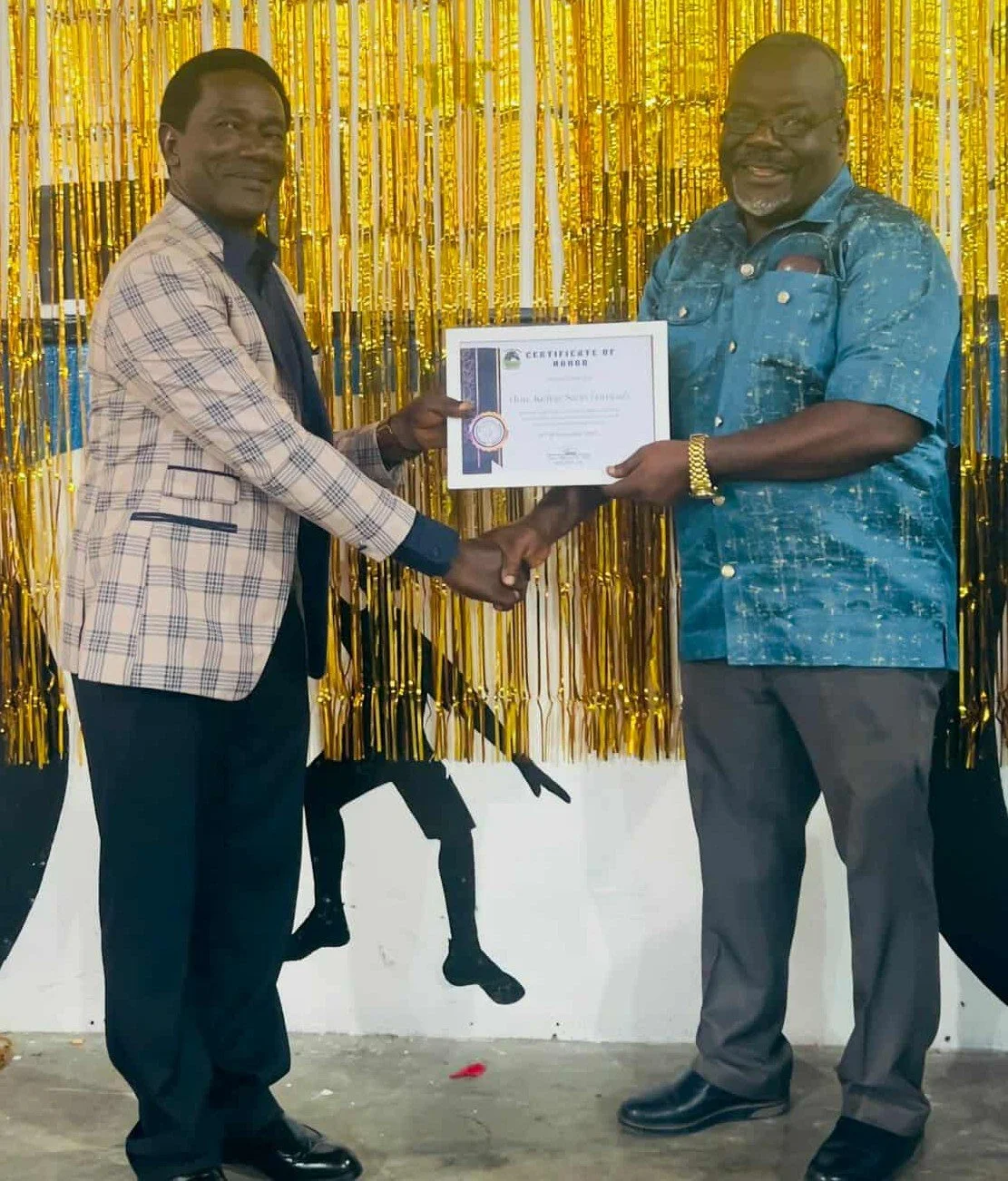 UDS Co-FOunder, Kelvin Fomba, Inducted as Board chair for Greater Monrovia District #1B