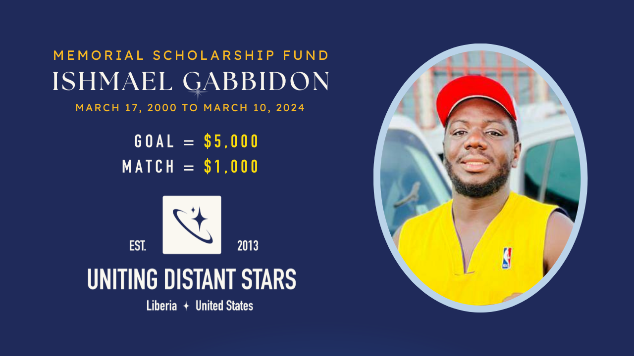 Donate &amp; Unlock a $1,000 Matching Gift for the Ishmael Gabbidon Memorial Scholarship