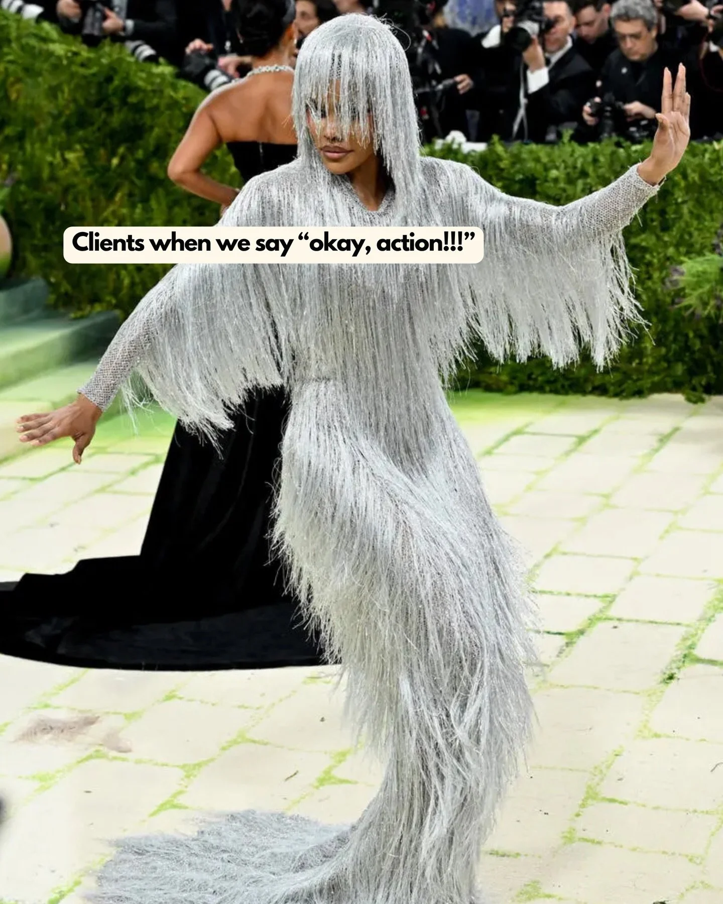 Absolute suckers for some Met Gala memes.

__
#metgalamemes #brisbaneinstagramagency #relatablememes #memecontent
met gala, serving, not serving, theme understood, ate, giving curtain, fashion bravery, stylist deserves a raise, giving hunger games, a