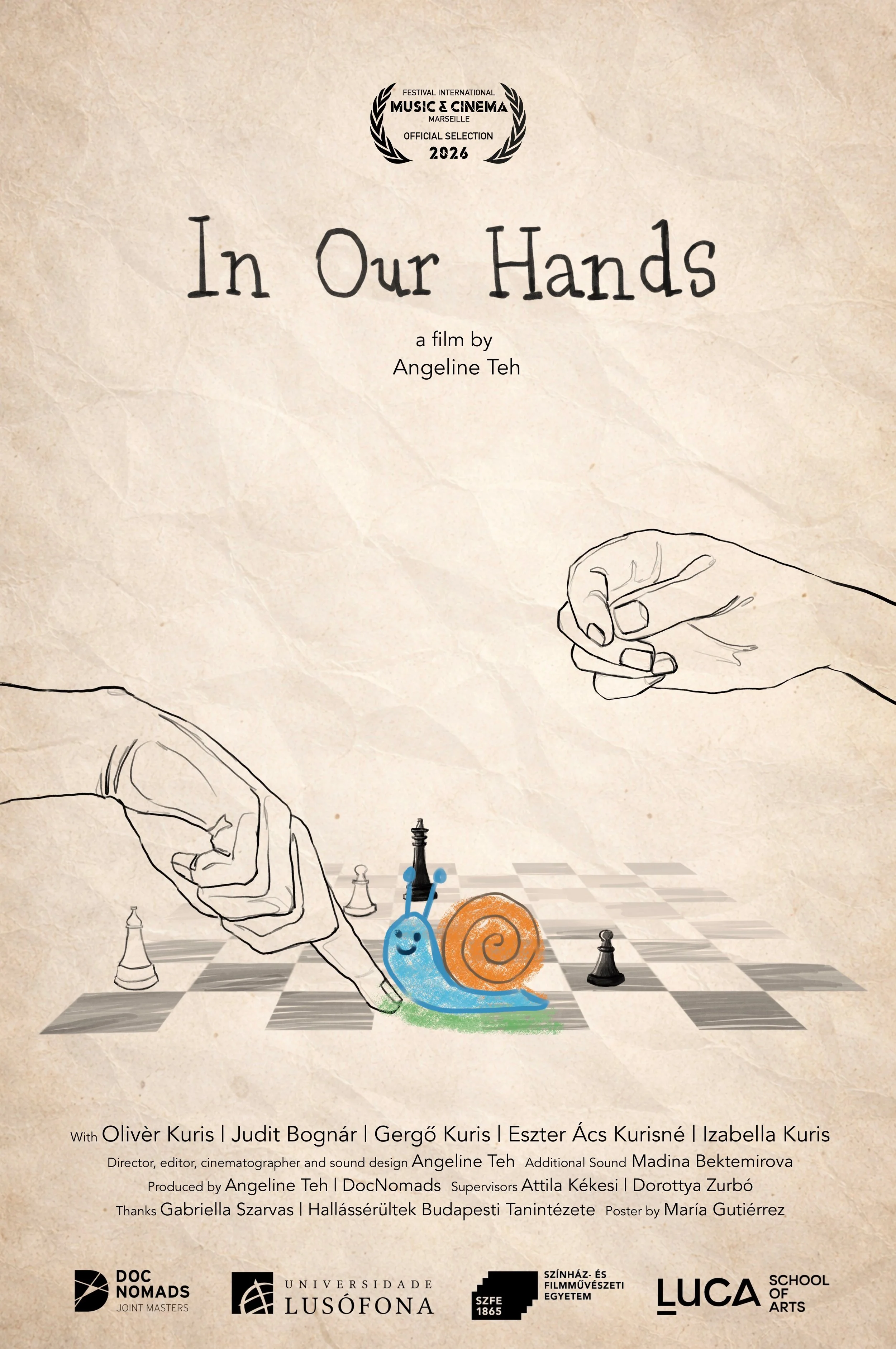 In Our Hands by Angeline Teh - Poster