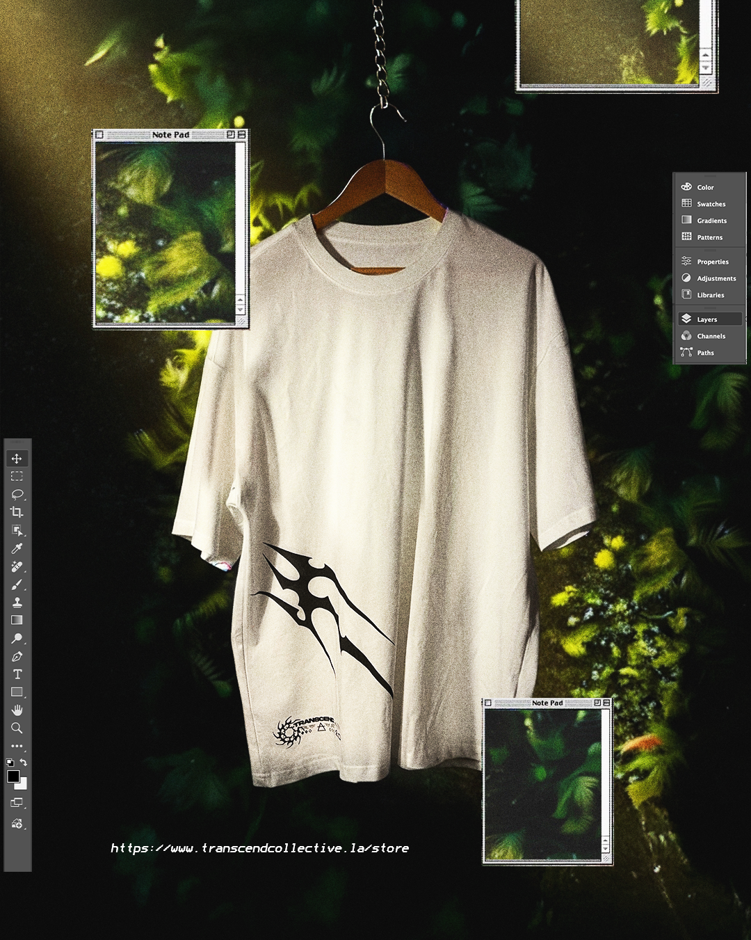 white tribal t_green wall 1350.png