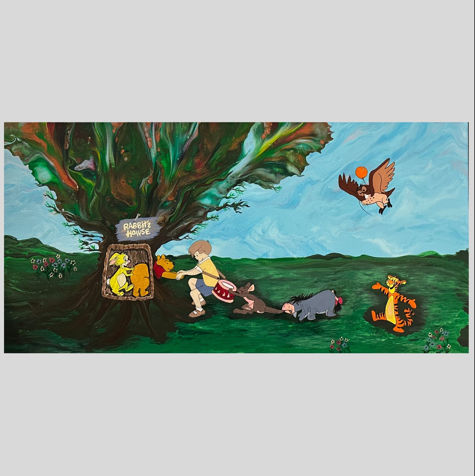 Winnie The Pooh - Rabbit’s House