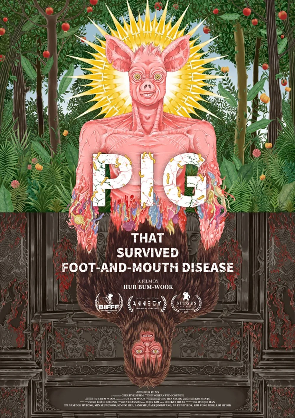 Pig that Survived Foot and Mouth Disease
