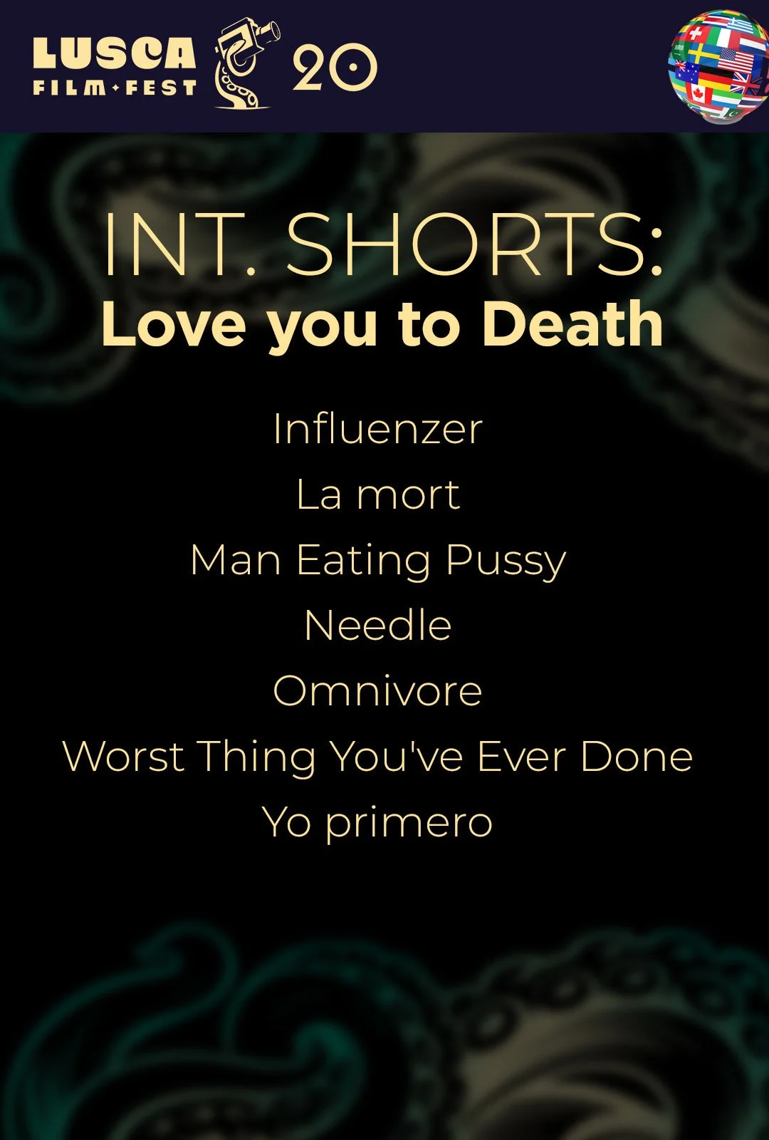 Love you to Death Shorts