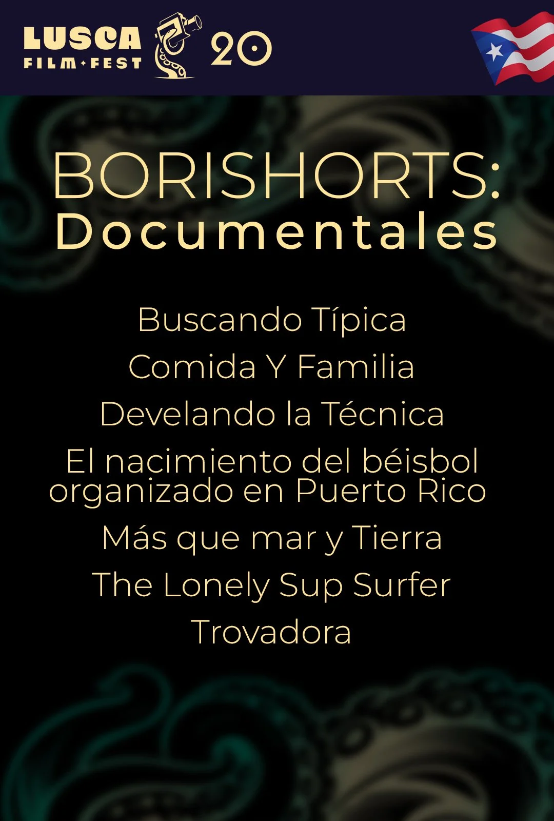 BoriShorts: Documentales