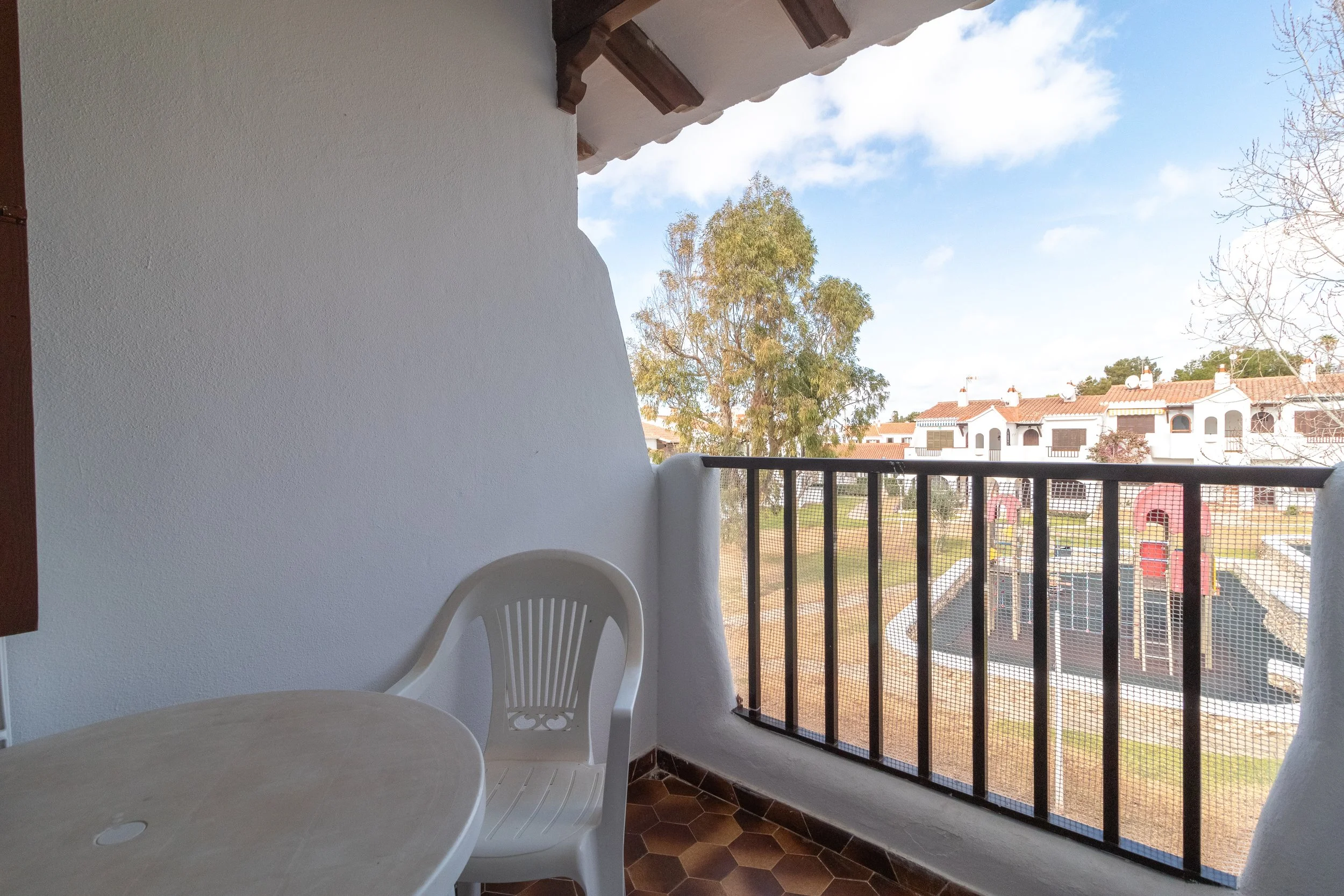 Terraza trasera