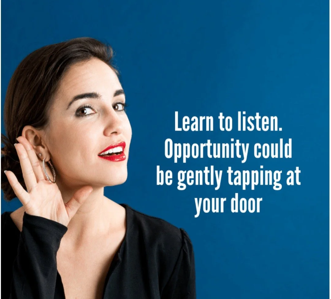 Opportunity knocks louder in feng shui'd spaces
Just sayin'