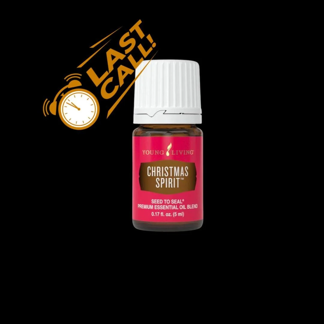 Last Call for magical essential oils 

Order now to receive before Christmas

There is still time to prepare your home for happy, jolly Christmas -

essential oil orders taken up to 15th December

Message me here

#deliverbeforechristmas #christmassp