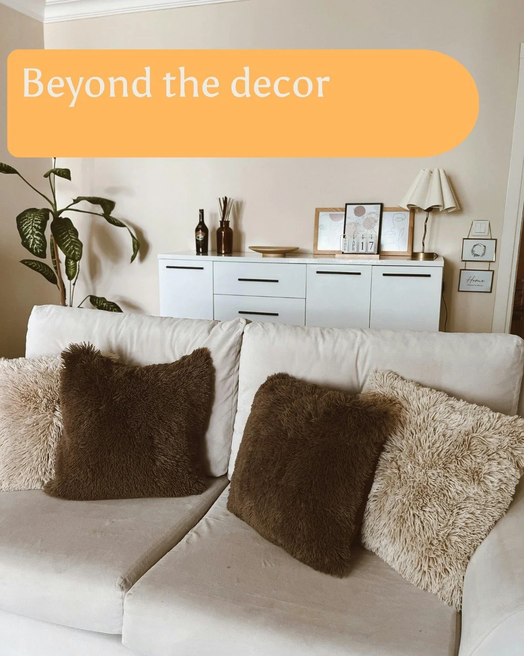 BEYOND THE CUSHIONS
Feng Shui isn&rsquo;t about where the cushions go.
If your place is like mine - they end up living on the floor anyway!
It&rsquo;s about how your home feels.

Do you feel like your space nourishes you or drains you?
Does it lift y