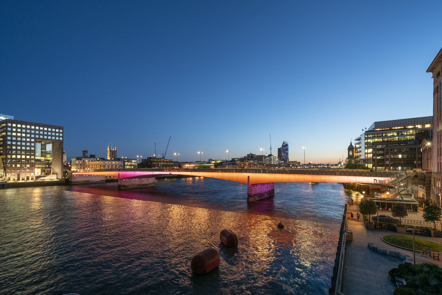 Illuminated River Project by Leo Villareal - Photos by Joas Souza
