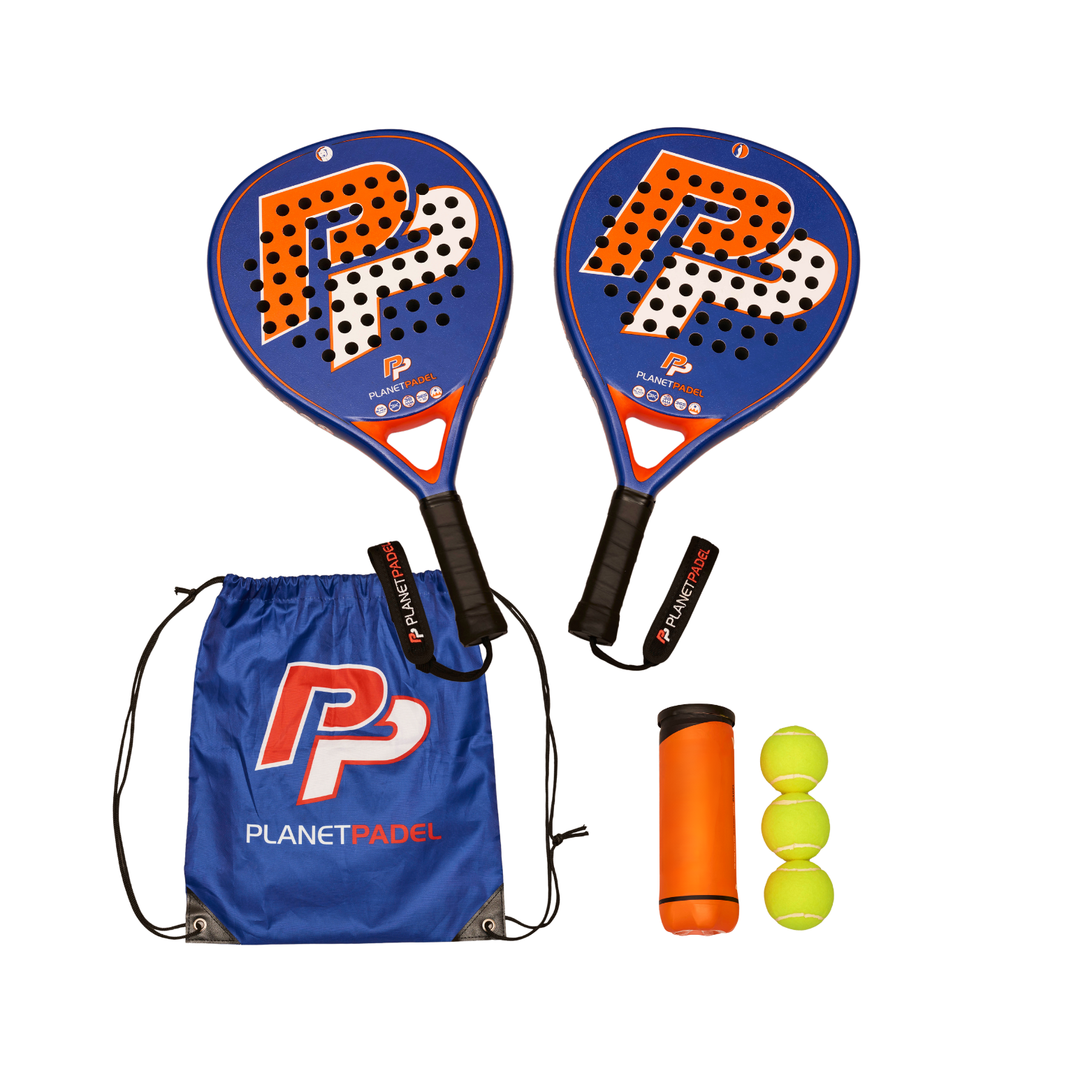 Planet Padel Kit: Two rackets, three balls, one bag £99.00 — Planet Padel