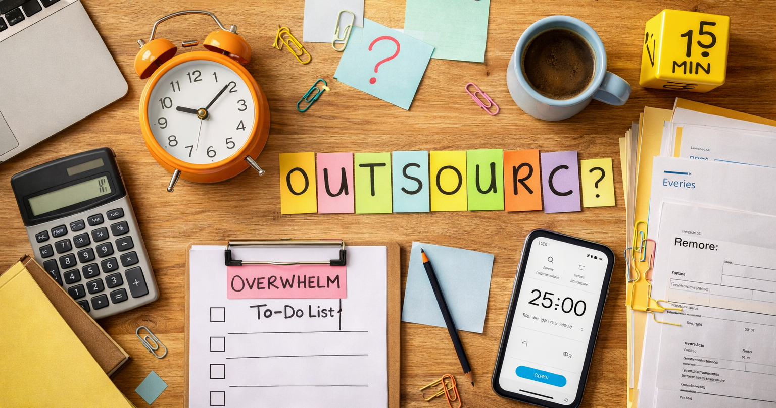 What Admin Tasks Should You Outsource First as a Small Business Owner?