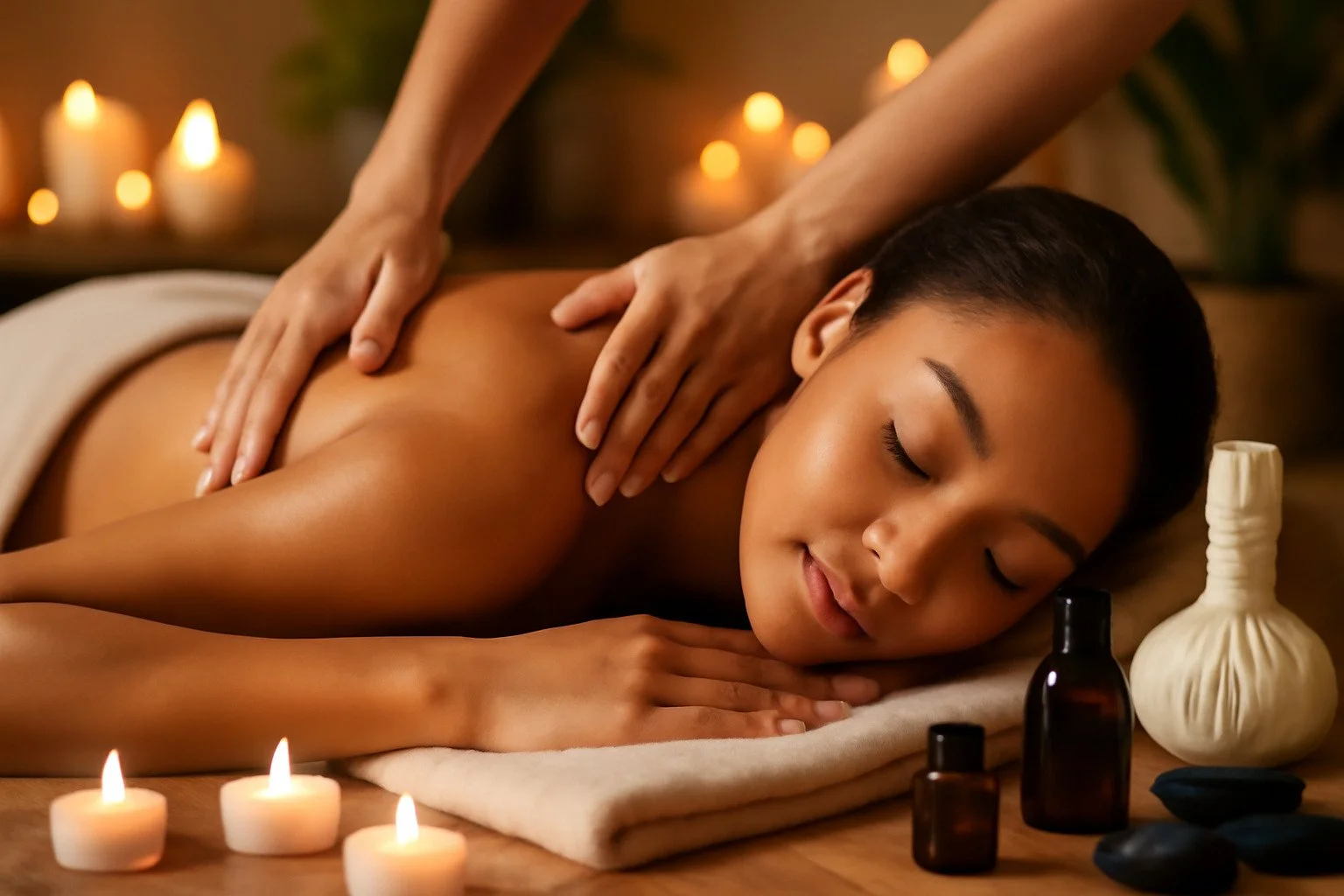 Relaxing Body Spa With Aromatherapy Touch for Deep Relaxation