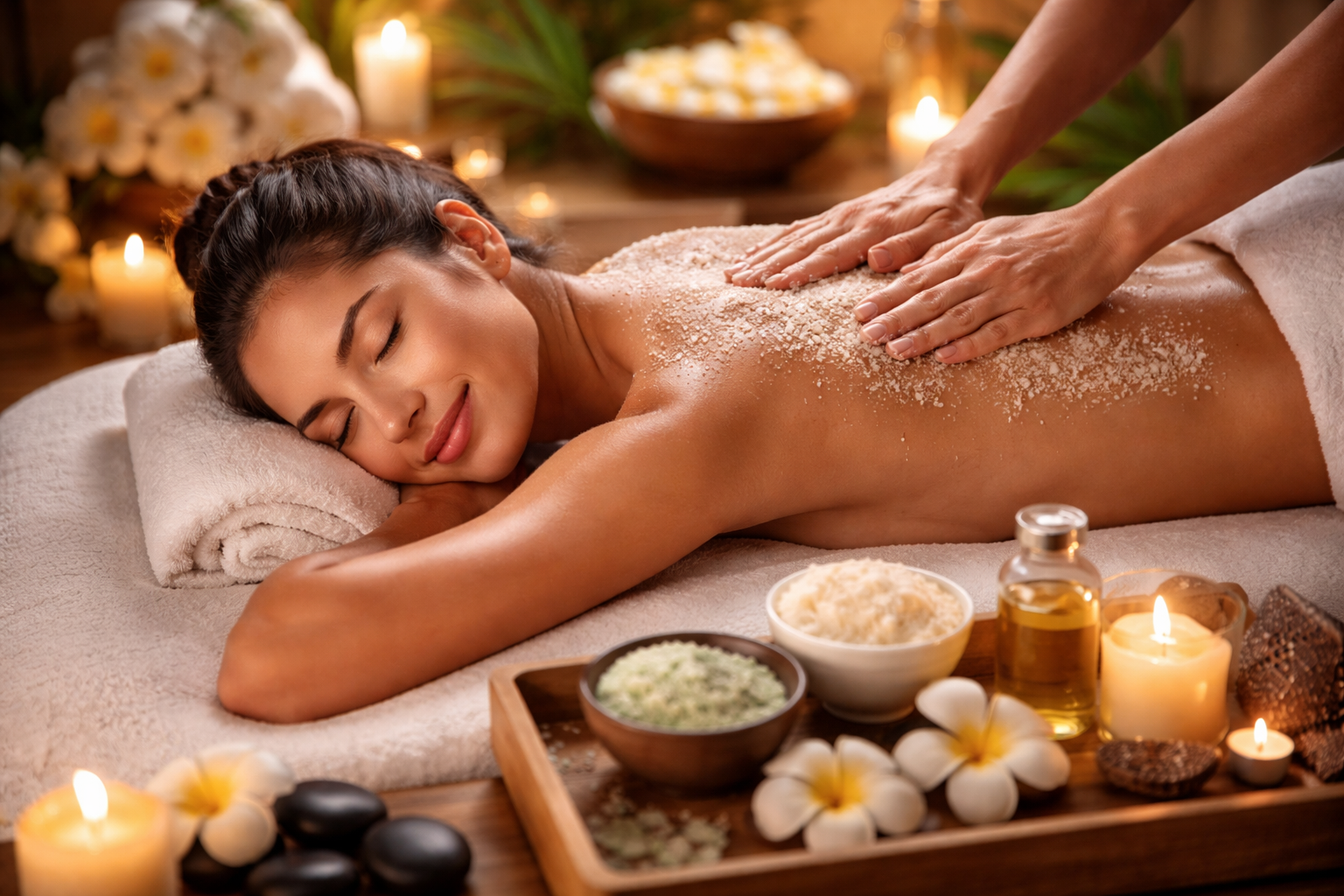 Complete Spa Packages, Massage and Body Scrub in One Treatment for Maximum Relaxation