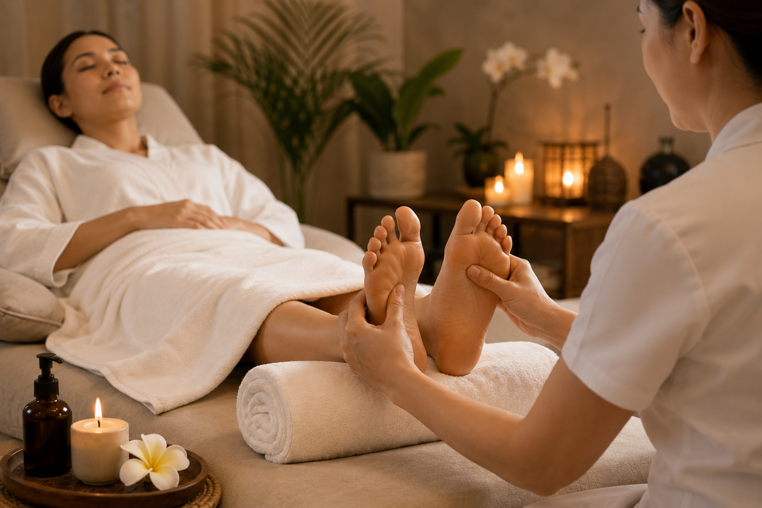 Professional Reflexology Treatment for Relaxation and Recovery