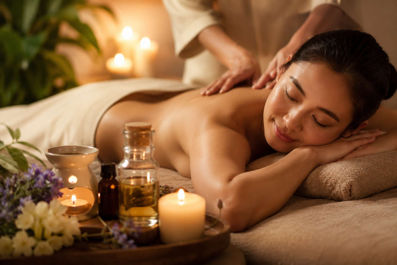 How Aromatherapy Massage Combines Relaxation and Sensory Comfort