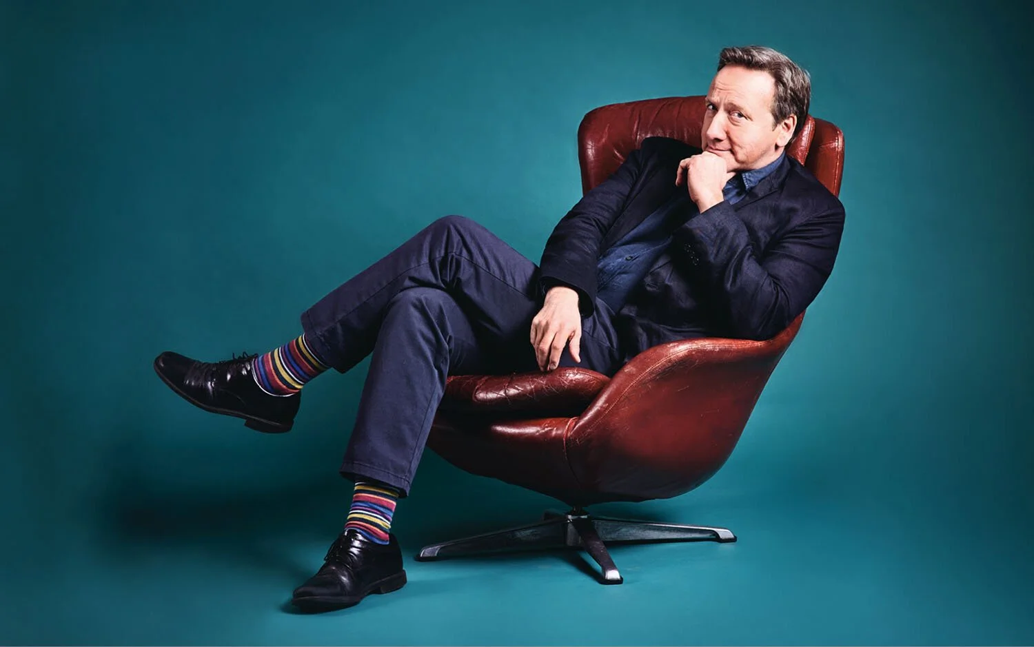 Neil Dudgeon, star of Midsomer Murders. Photography by Mark Harrison, Art Direction by Sharron Price.