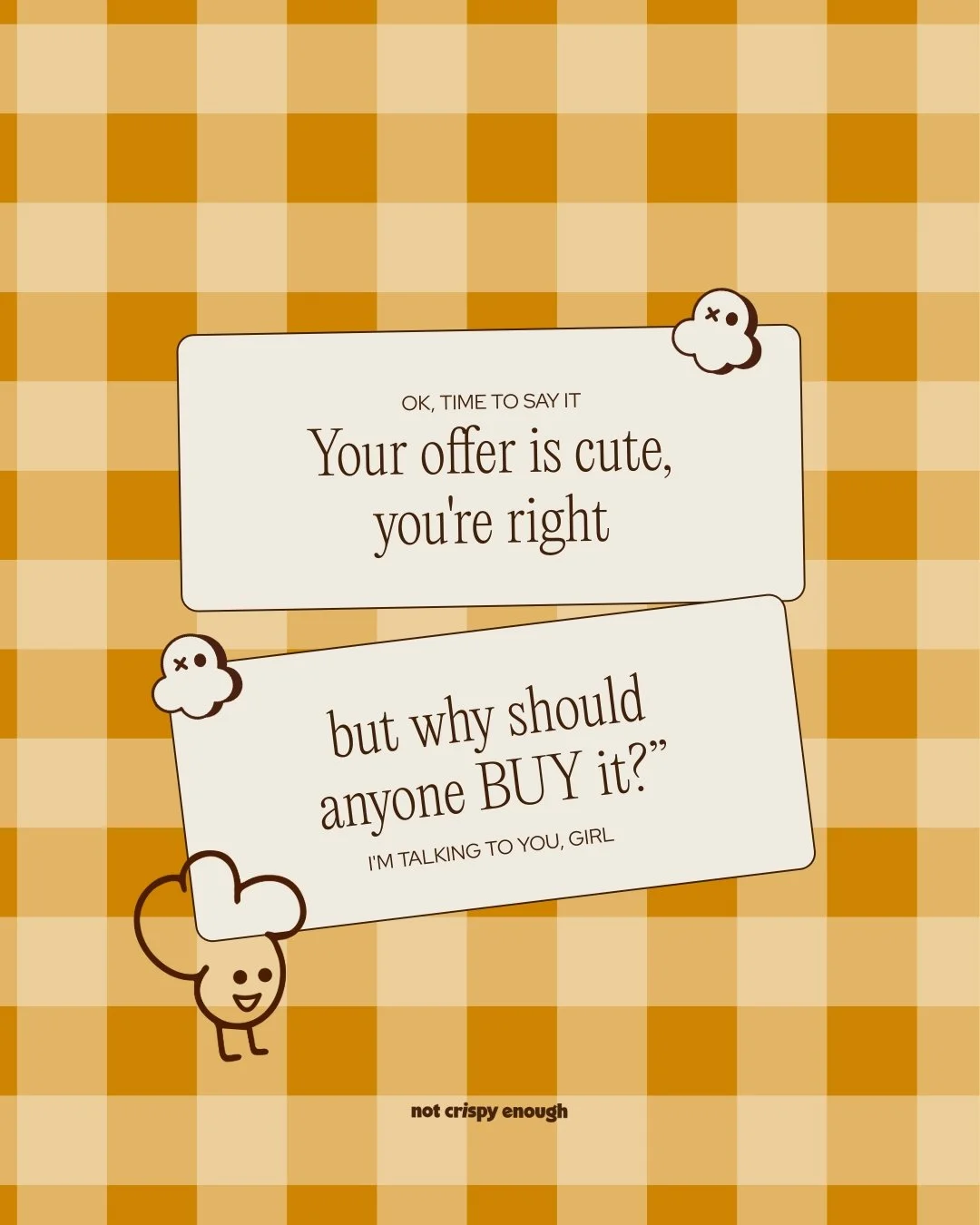 A lot of people think selling is hard because their audience &ldquo;doesn&rsquo;t get it.&rdquo;
But the truth is&hellip; most founders don&rsquo;t actually know how to explain their offer in a way that makes people want it.

Not because the offer is