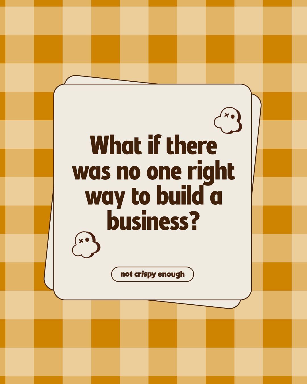 Something I've noticed from working with different founders is that no two brands are ever quite the same.

And yet, everywhere we look, there seems to be a rule about how we're supposed to build a brand.

Which makes me wonder&hellip;  When did we s