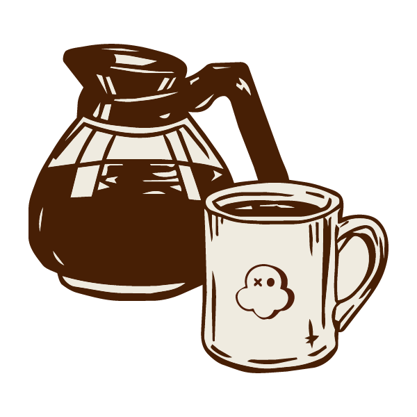 Custom illustration created for Pop & Shine services