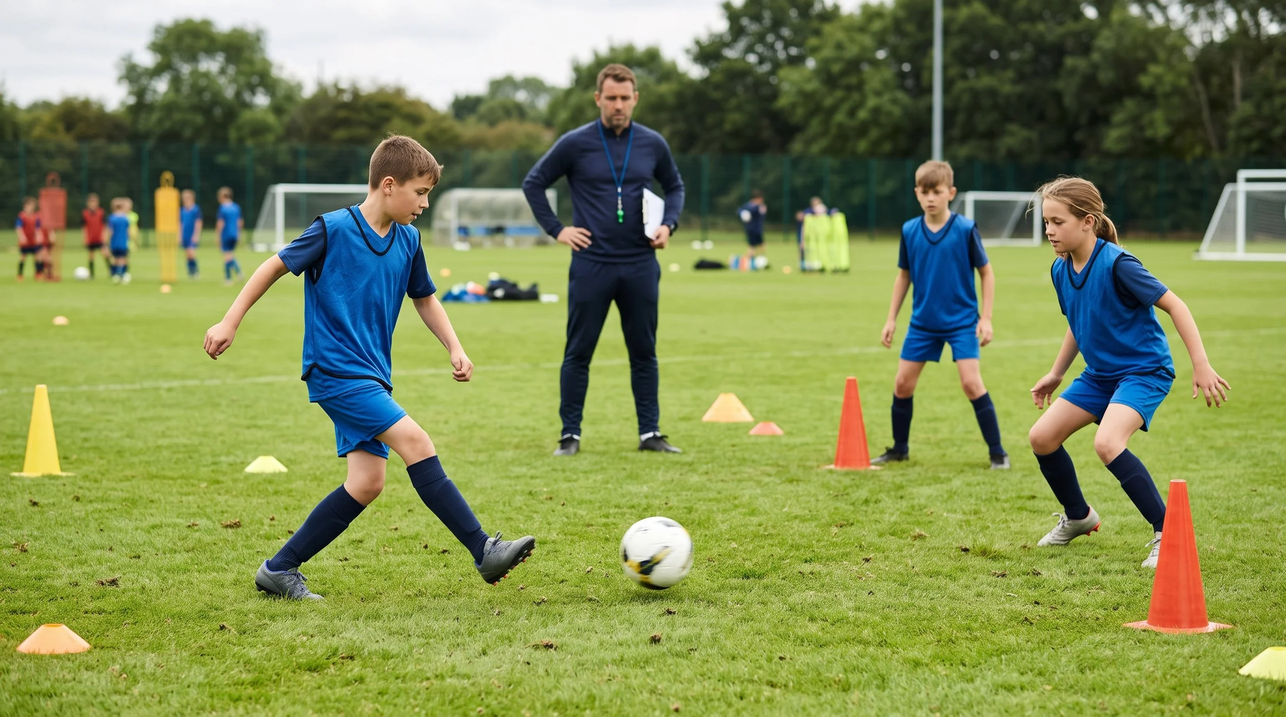 FOOTBALL PASSING DRILLS FOR YOUNG PLAYERS: ACCURACY, MOVEMENT AND DECISION-MAKING