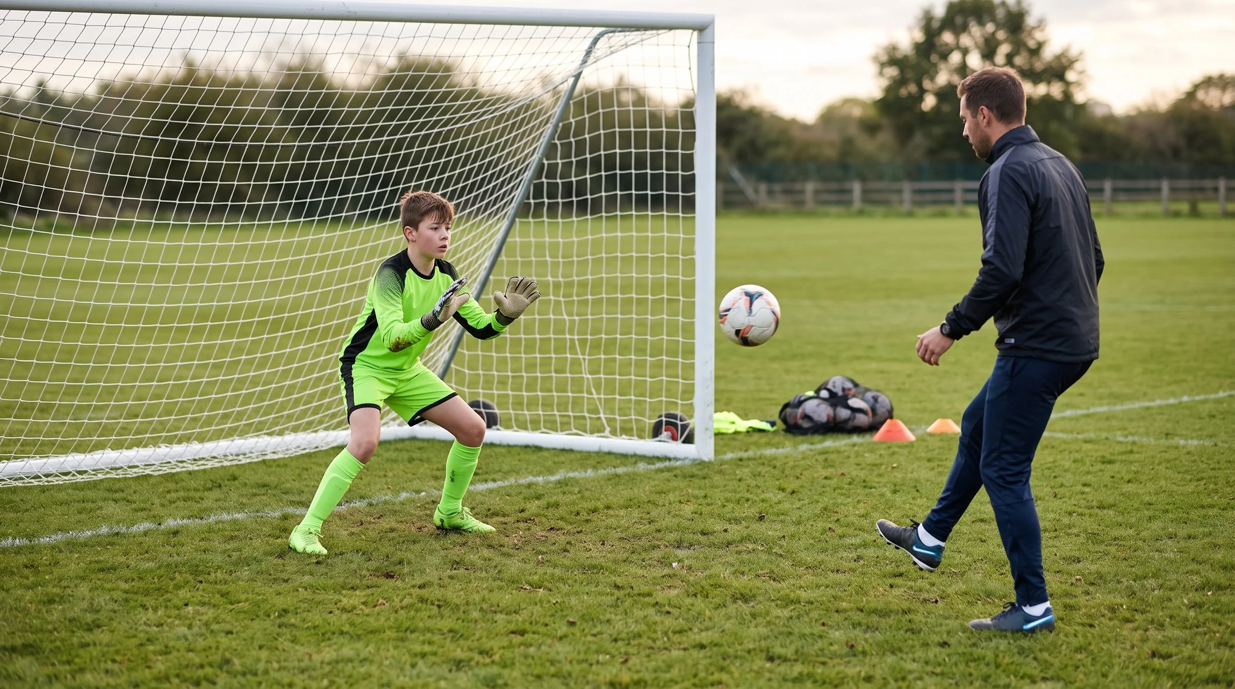 GOALKEEPER TRAINING FOR YOUNG FOOTBALLERS: CORE SKILLS AND PRACTICAL DRILLS