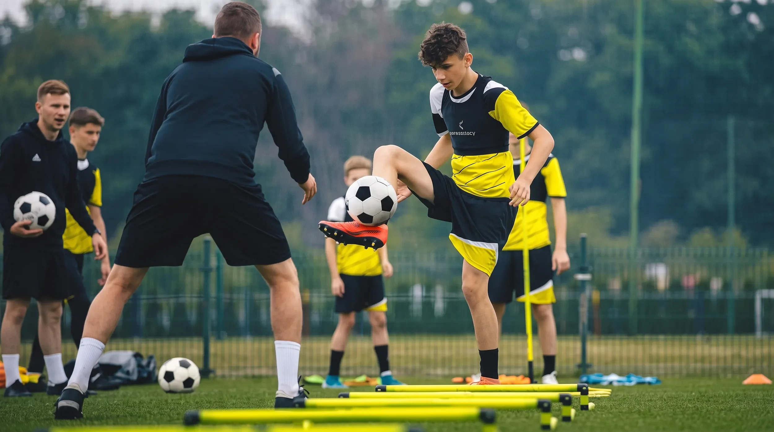 Pro Football Academy vs Local Football Academy