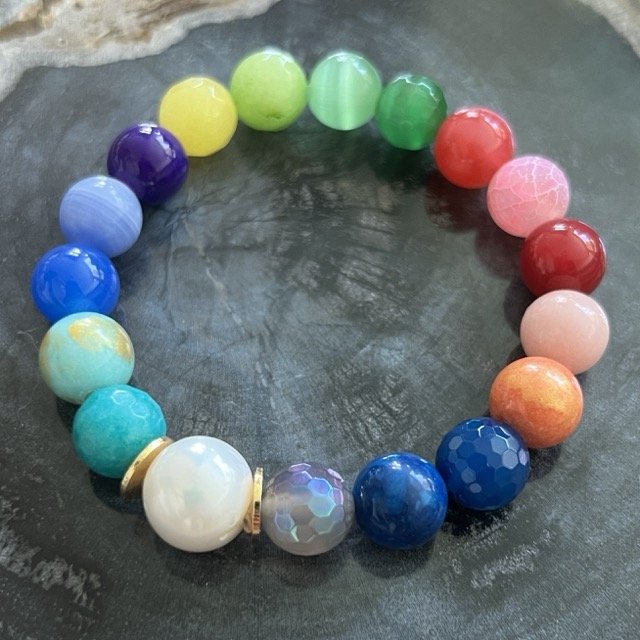 Spring Colors Fan Bracelet