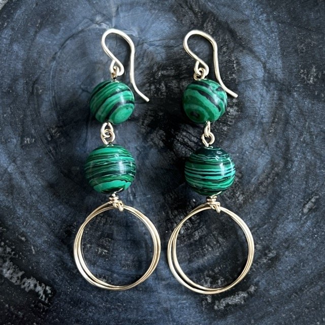Drop Circle Gold Malachite.jpeg