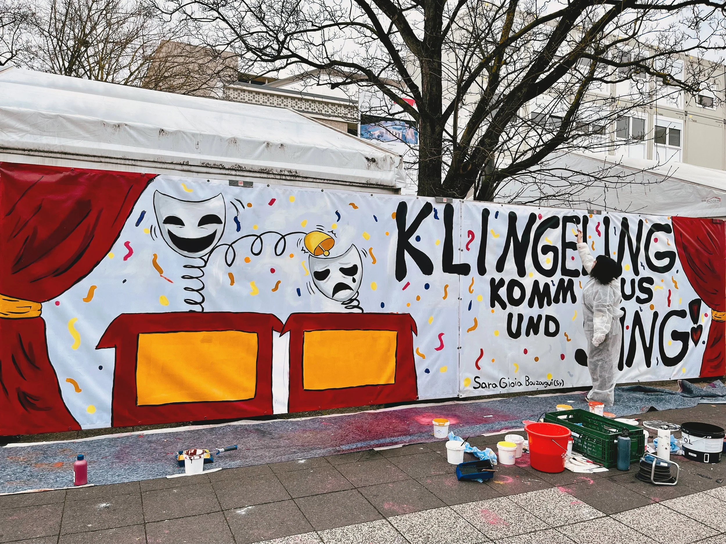„Deine Bühne, Köln“ – Frustzaun