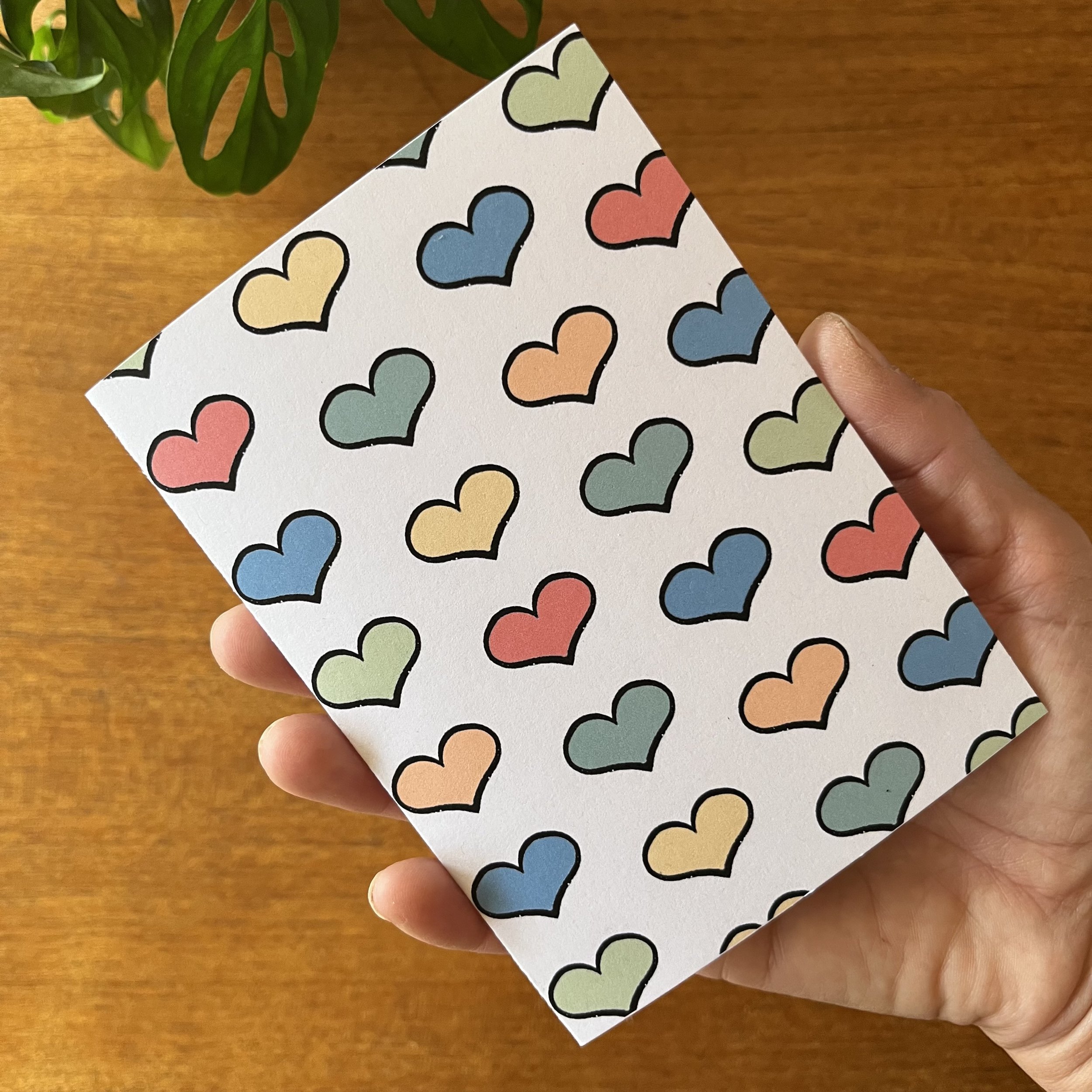 Love Hearts Greeting Card