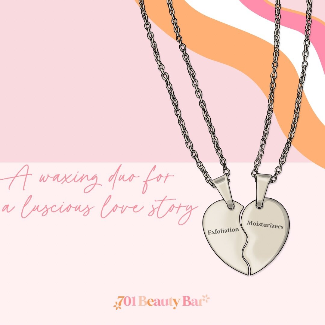 You and waxing: a match made to go together! 💆&zwj;♀️✨ Let's celebrate the perfect pairing&mdash;like a locket that holds cherished memories, your skin holds the story of self-love and care. 🌹🔒 

Regular waxing sessions are the care your skin dese