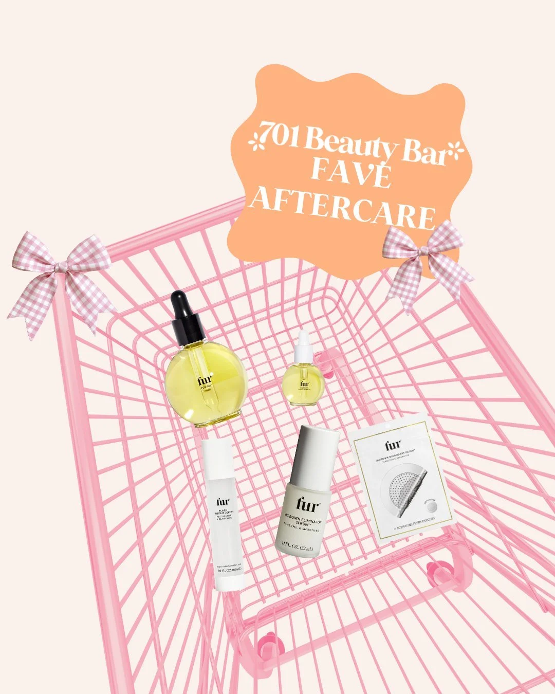 PSA: Your wax results are only as good as your aftercare routine 👏

Think of aftercare as your insurance policy for smooth, bump-free skin.

🧴 Cleanse with All Body Wash
🌿 Hydrate with Fur Oil
💫 Prevent with Ingrown Concentrate or Ingrown Serum
?