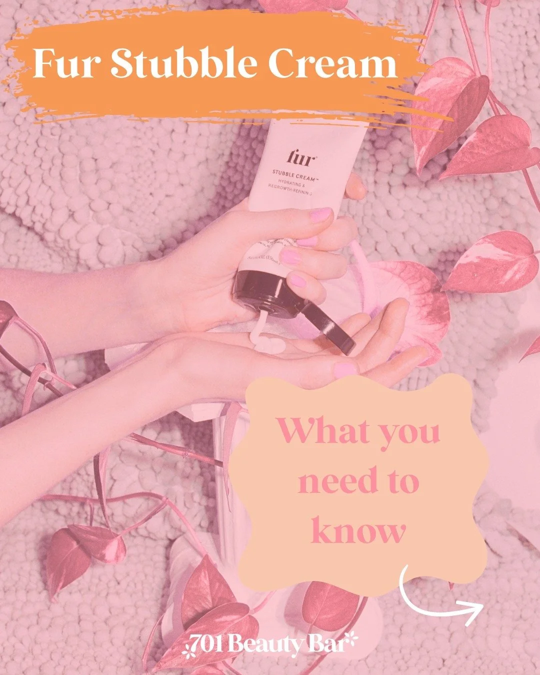 Meet your new between-wax bestie &mdash; the Fur Stubble Cream 💫

This lightweight, ultra-hydrating lotion softens regrowth, keeps skin smooth, and helps prevent irritation + ingrowns between waxing appointments 🙌

🌿 Use daily on clean, towel-drie