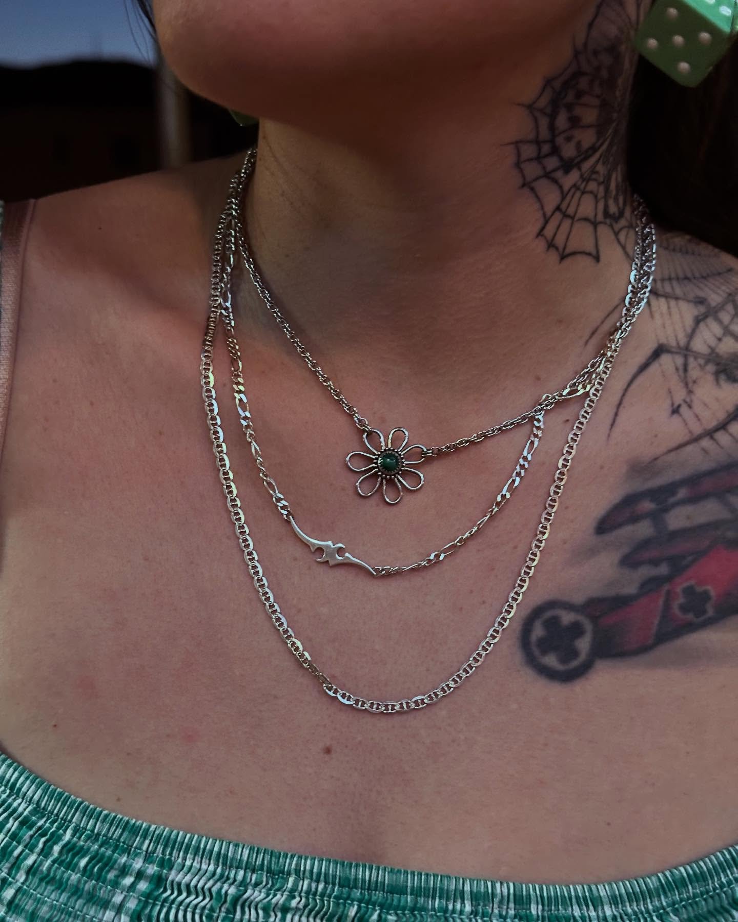 Today is Cody&rsquo;s fundraiser at @brainwavetattoo!! This photo is of the beautiful @vigi.boo who not only works at the tattoo shop but also supports her local metalsmiths! ☺️ Come on by from 12-8 to get some flash inspiration by my love @call.in.s