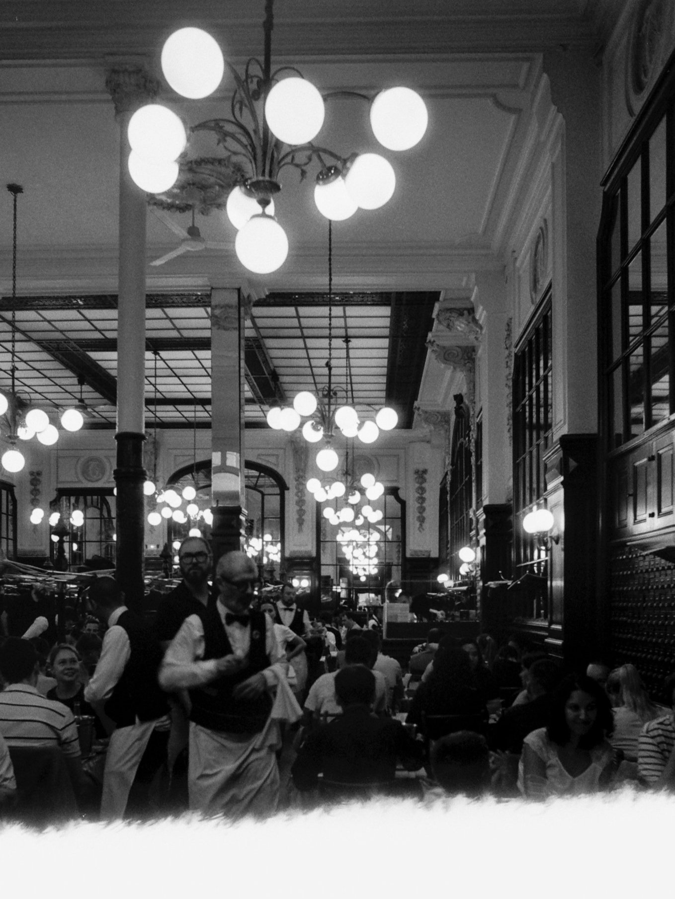 A semi nice picture of a terrible restaurant. Paris is full of amazing places to eat. Don't let anyone convince you to go to this place, even if they are Parisian. I'm not even going to name the place, but if it's got over 21 thousand reviews on Goog