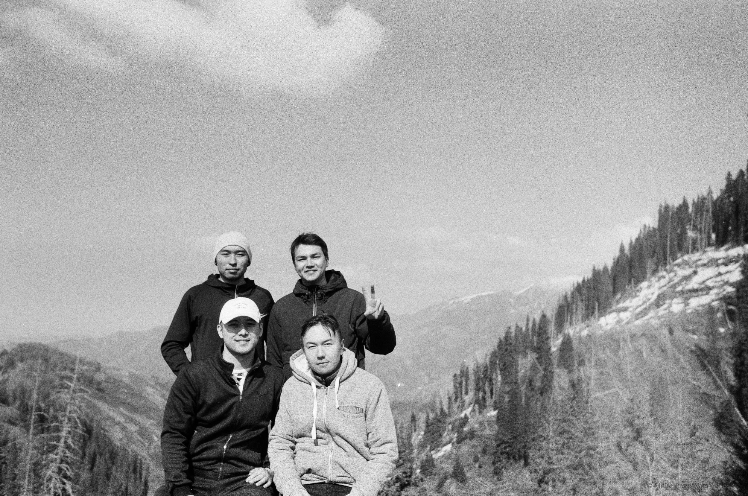 The sweetest of boys who insisted I try the 4L   of horse milk (slighty salty, fizzy ferment flavour) they carried all the way up the mountain on a the Kok Zhailau hike just outside Almaty... I did not go back for a second sip...
