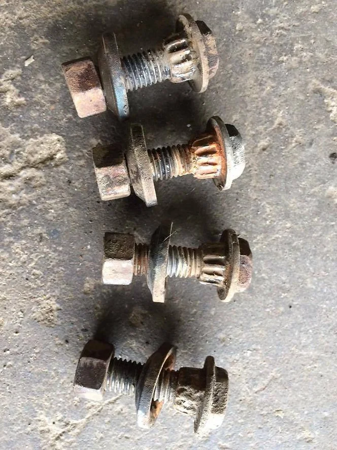 19741981 Bumper to Subframe Bolts — Second Gen Graveyard