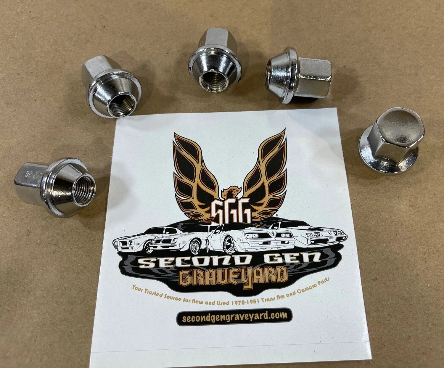 Tapered lugnuts for Year One snowflake wheels — Second Gen