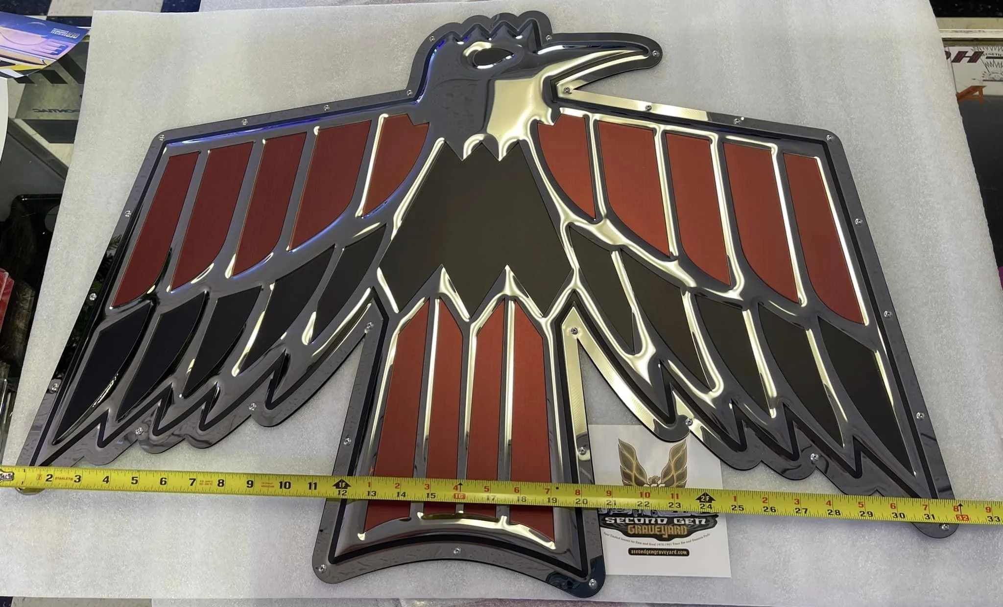 Trans Am display shelf — Second Gen Graveyard