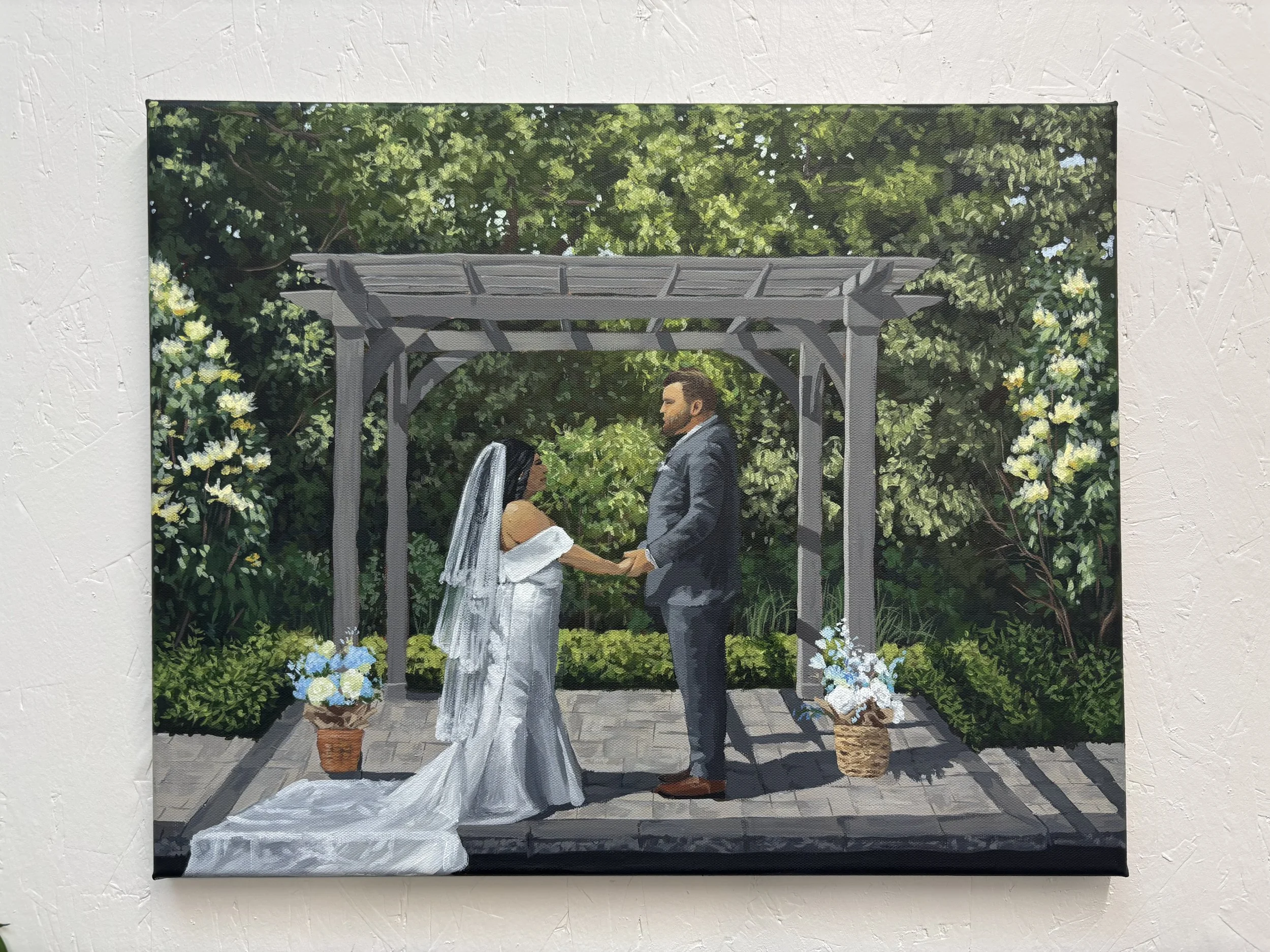The final painting! SO happy with how it turned out