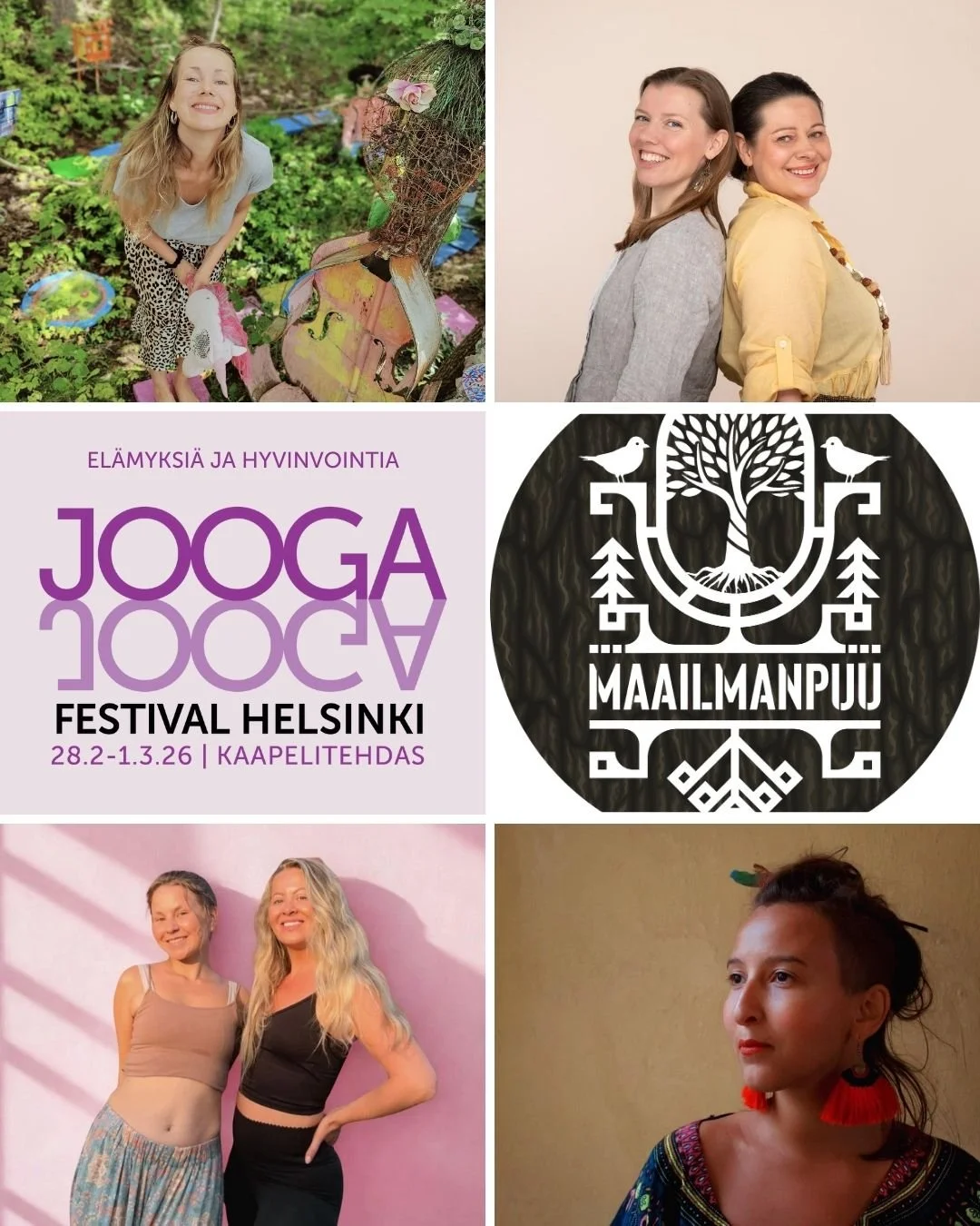 Samsara-lava 🫶 Joogafestival 2026

Samsara-lava market-alueella festaritunnelma el&auml;&auml; ja sykkii: live-musiikkia, keskusteluja, kohtaamisia ja yhdess&auml;oloa. Samsara tarkoittaa el&auml;m&auml;n jatkuvaa sykli&auml; &ndash; leikki&auml;, l