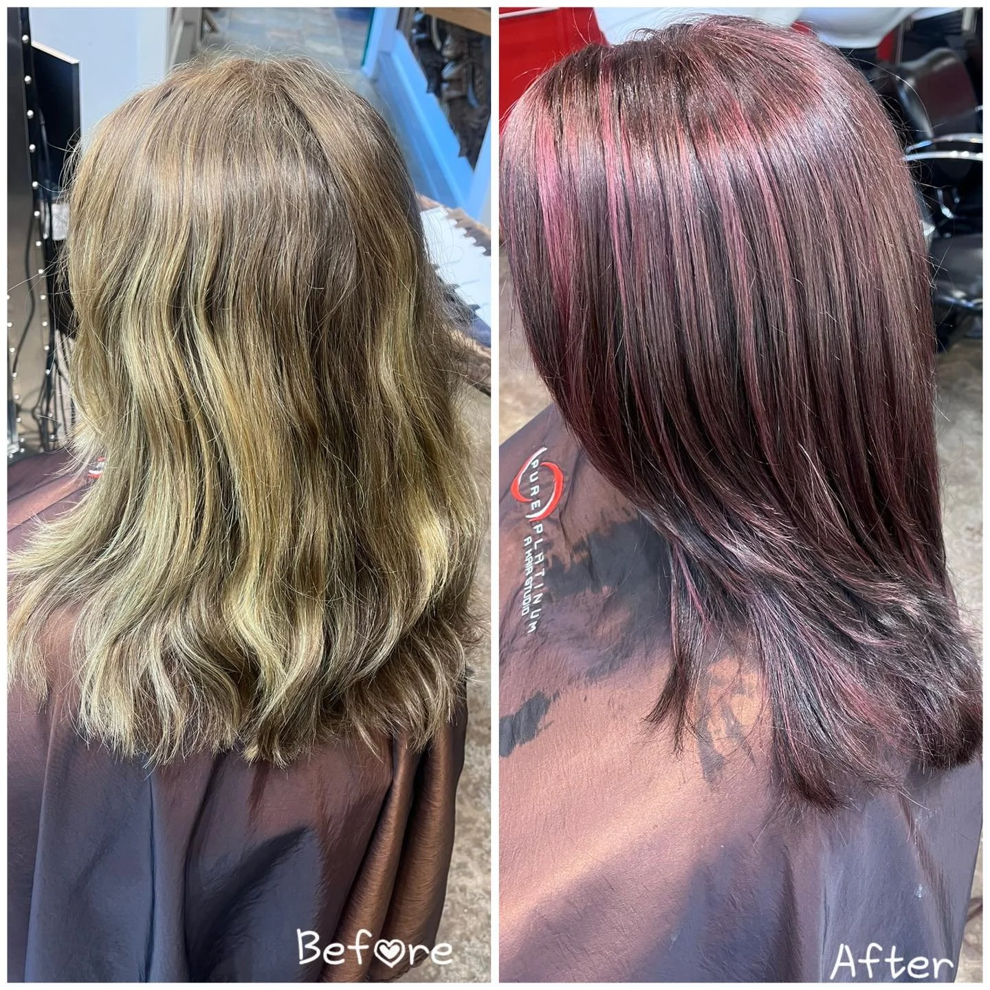 From washed out summer to fall ready!!
.
.
. . . Done by Erin 

#redkenmetaldetox #haircolor #foil #hairstyles #hair #hairtransformation #fullfoilhighlights #hairstylist #haircolor #hairstylistlife #haircolorist #redkenshadeseq #redkenobsessed #redke