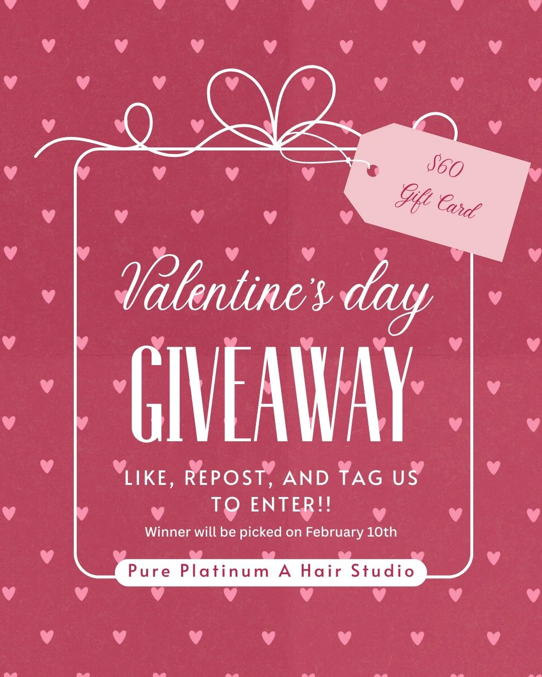 Happy Valentine's Day to our clients who we love so much!! Like, repost, and tag us to enter this giveaway ❤

#oxfordcthair #ctvalley #giveaway #oxfordct #cthairsalon