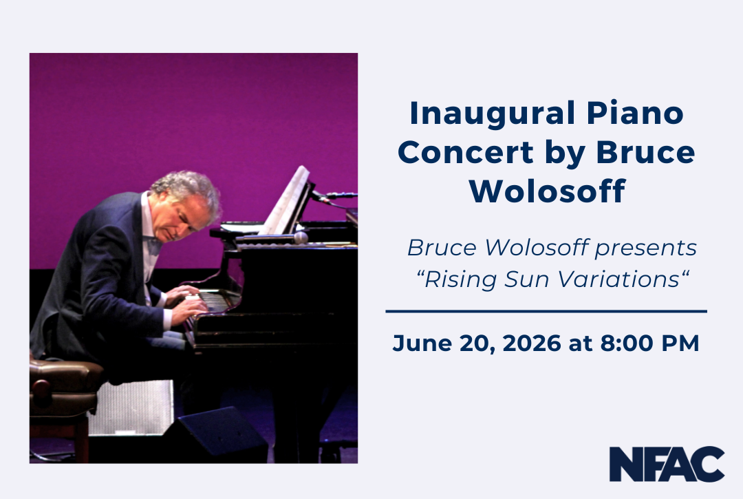 Inaugural Piano Concert by Bruce Wolosoff