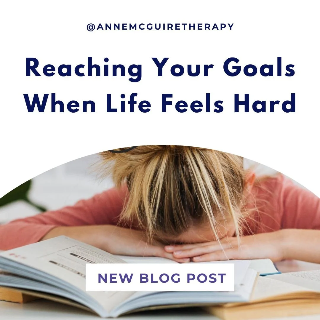 Do you struggle with burnout, perfectionism, anxiety, or feeling like you&rsquo;re not doing enough?

Do you feel stuck while trying to reach your goals during a hard week, month, or year?

You are not alone, and small, gentle steps can help you move