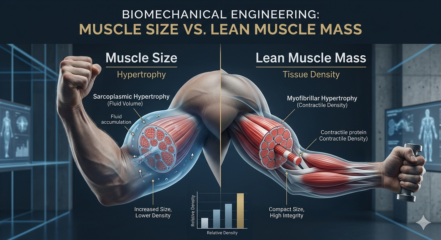 Muscle Size vs. Lean Muscle Mass: The Critical Difference for Longevity