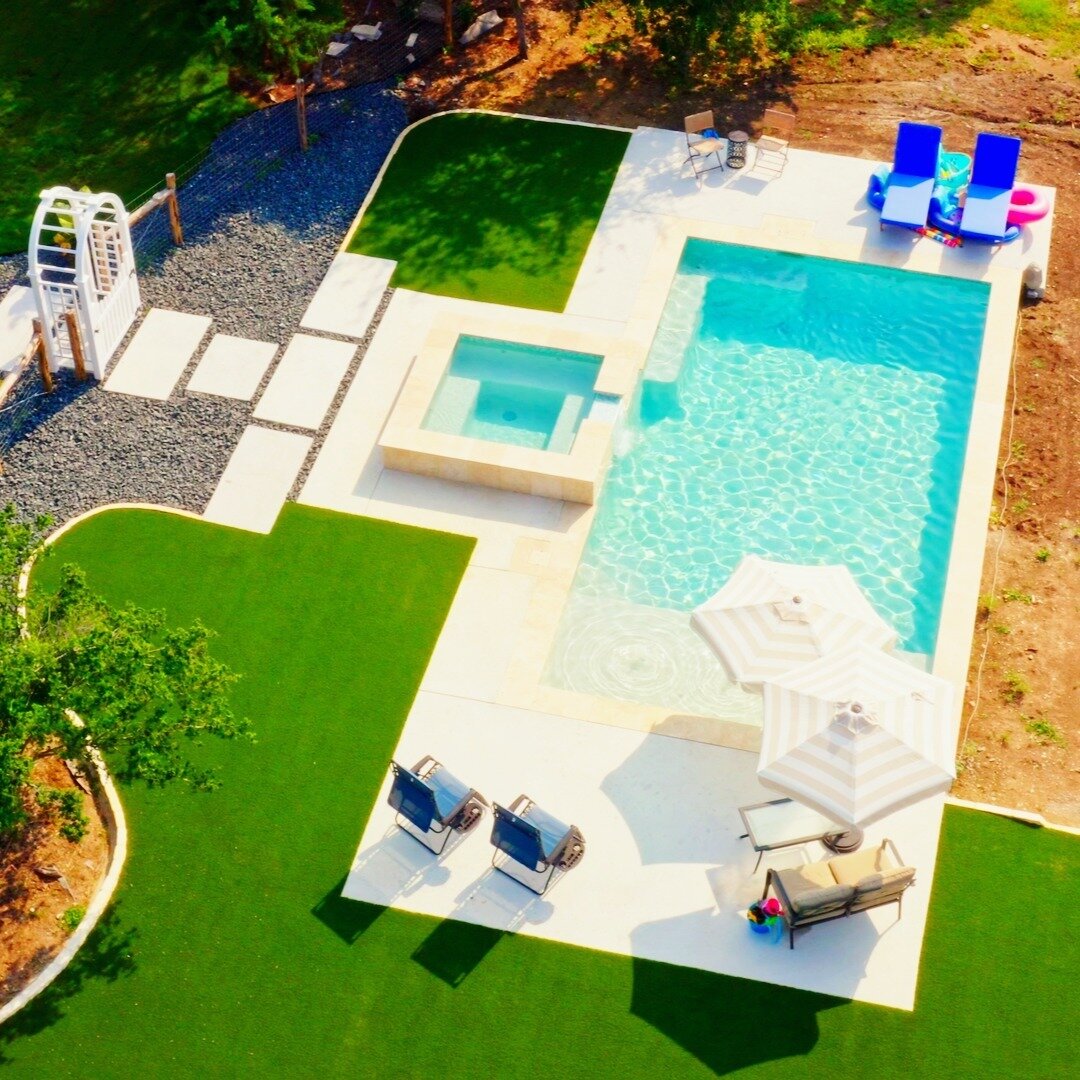 Pool and Spa by 
#WaterStonePoolandPatio

Boerne, Texas ⛱